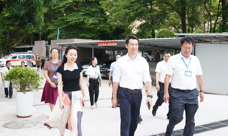 【醫(yī)院動態(tài)】加強醫(yī)聯(lián)體建設(shè)，深化?？坡?lián)盟合作—南方醫(yī)科大學第七附屬醫(yī)院蒞臨我院參觀交流